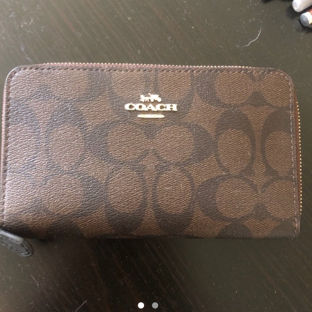 Coach monogram wallet